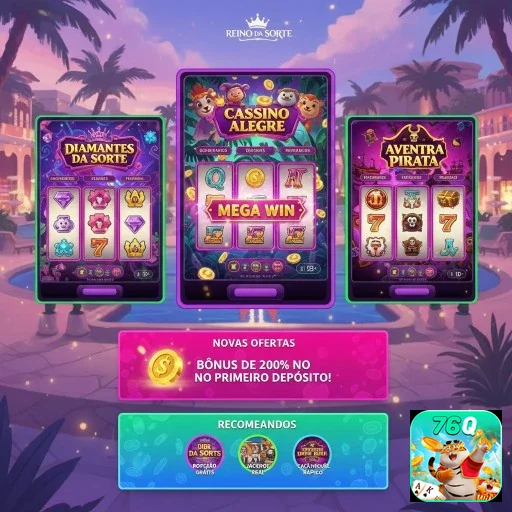 Ilustração de Explore o aplicativo cassino 76q com acesso prático e seguro